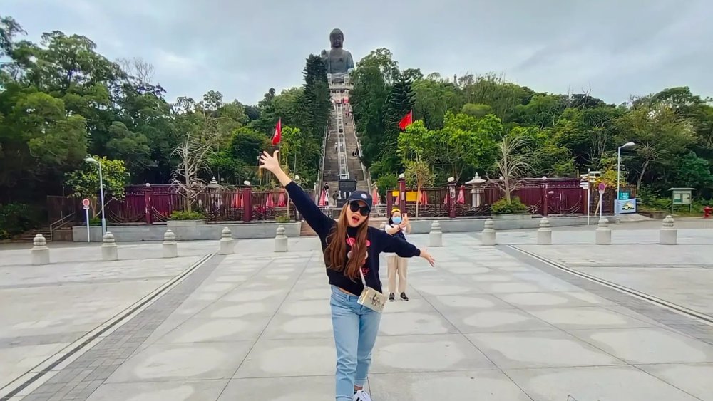 Climb up 268 steps to reach the enormous statue of Buddha. Credits: @mega_aprilia_11on Instagram