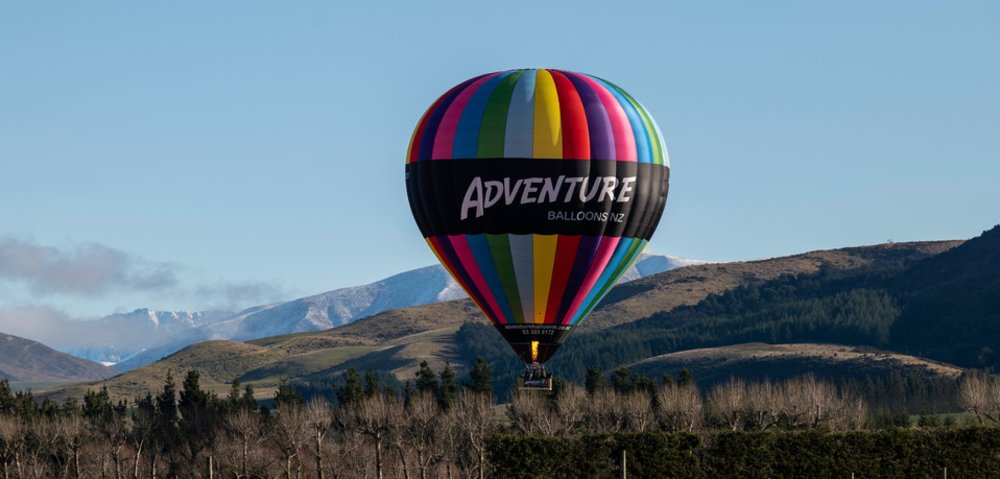 紐西蘭哈特山坐熱氣球