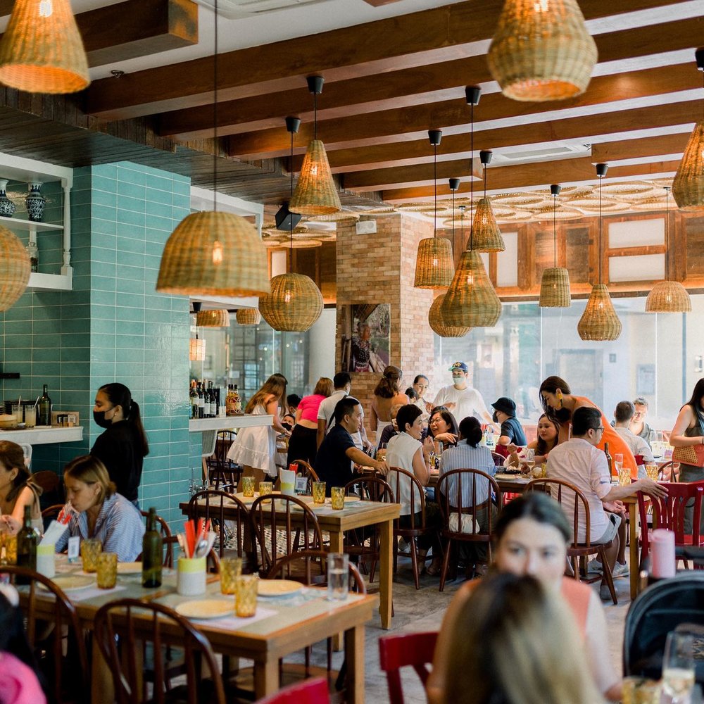 People inside a restaurant