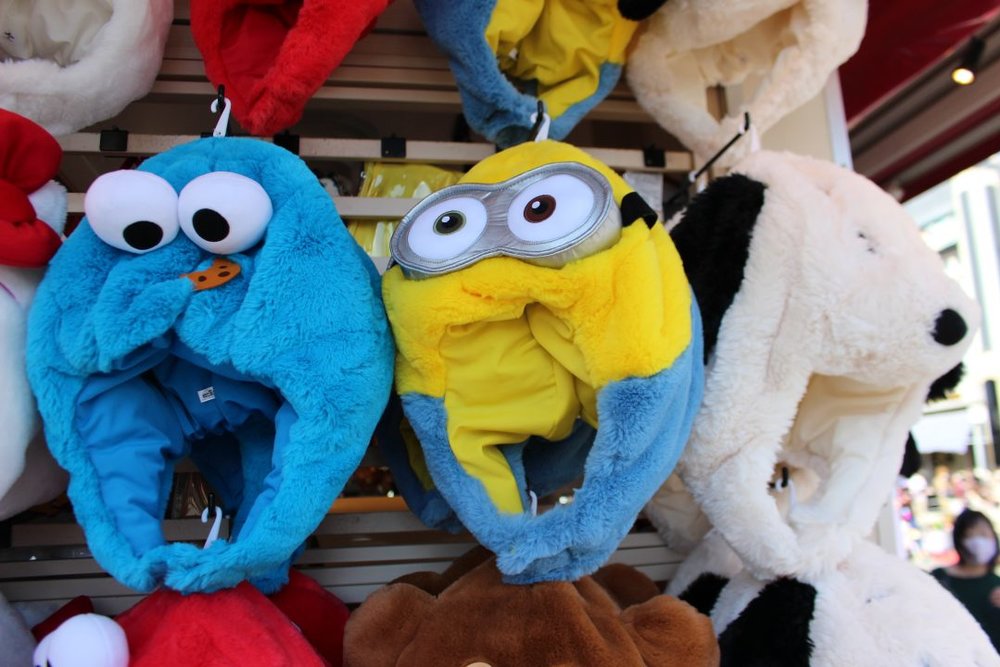 ユニバーサル・スタジオ・ジャパン ハット陳列