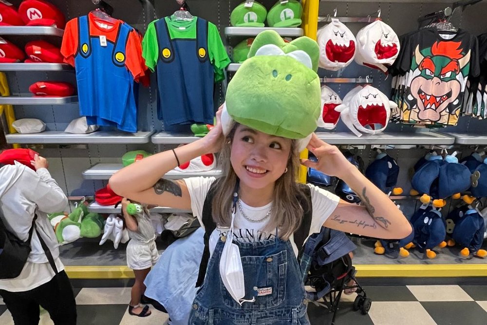 ユニバーサル・スタジオ・ジャパン ヨッシーカチューシャ