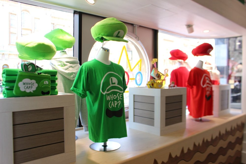 ユニバーサル・スタジオ・ジャパン マリオカフェ店内