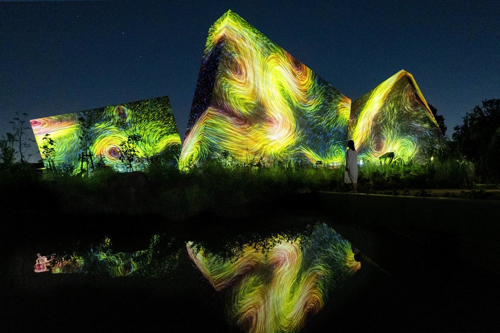 大阪長居公園 TeamLab Botanical Garden