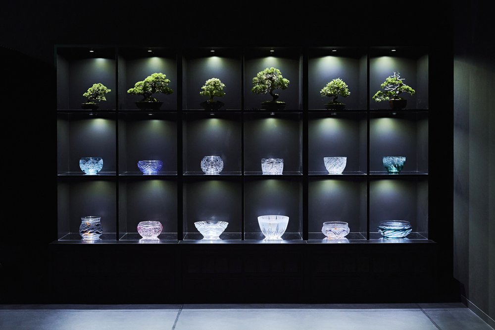 アートアクアリウム美術館金魚の飾り棚