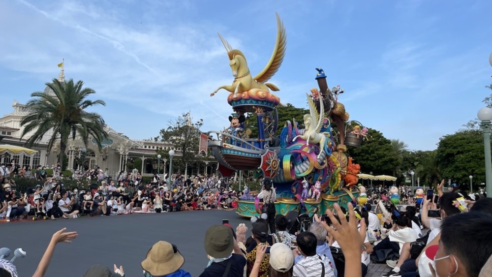 東京迪士尼 米奇遊行