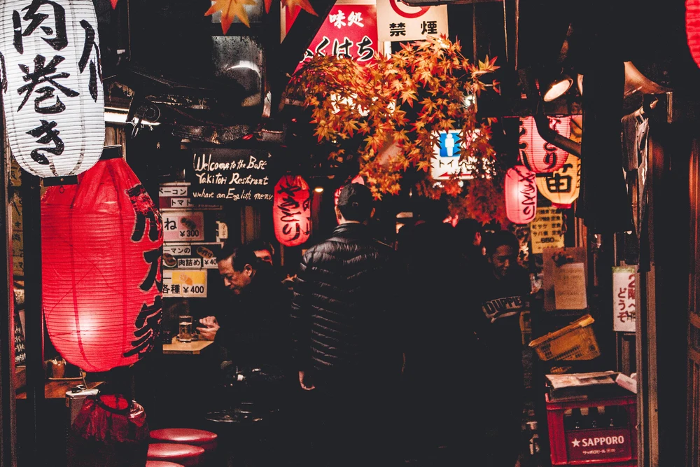 japan tokyo bar yakitori alley