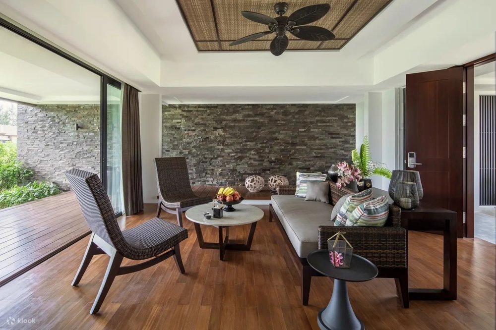 the residence bintan living room