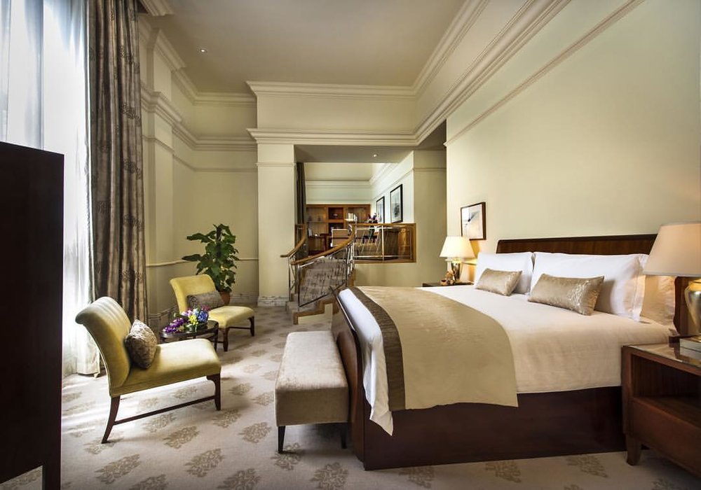Room interior in Fuller Hotel Singapore