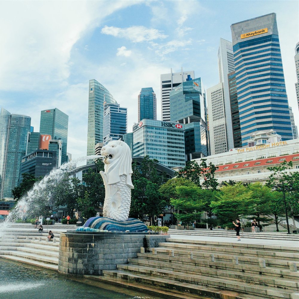 Marina Bay with Merlion
