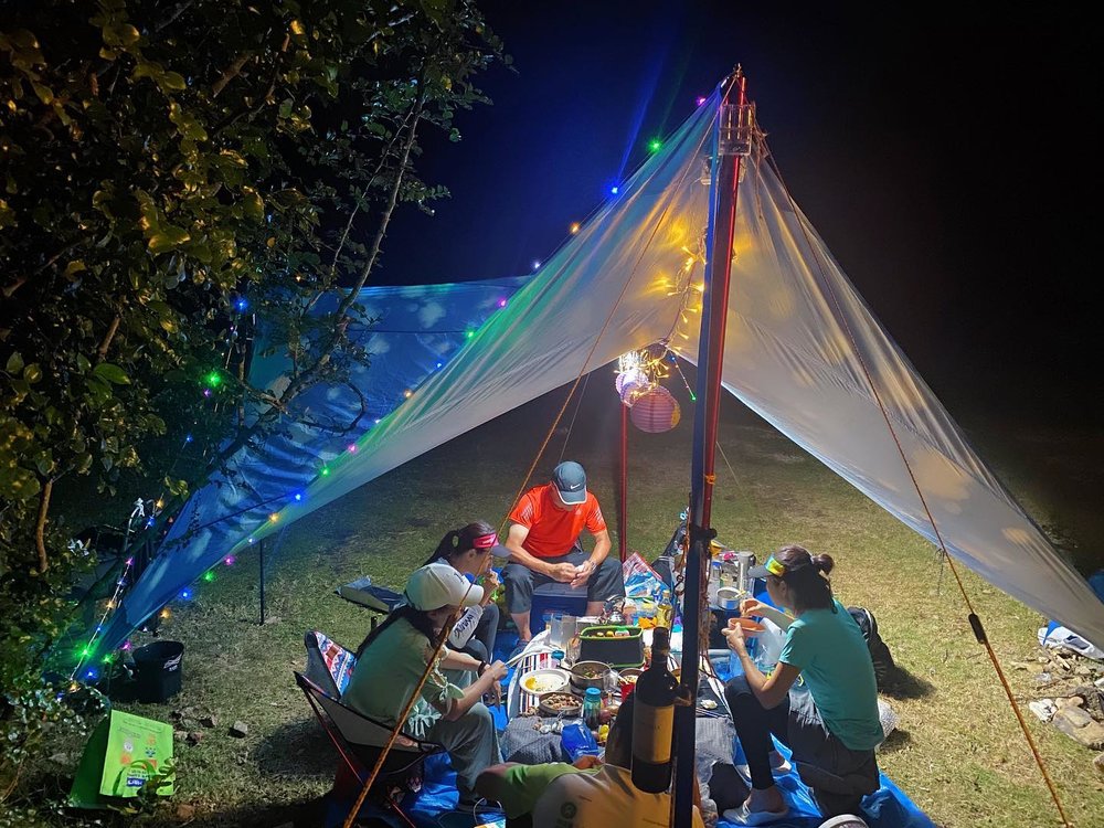 在野外露營及煮食，特別有氣氛。(Instagram @tammy_wawa)