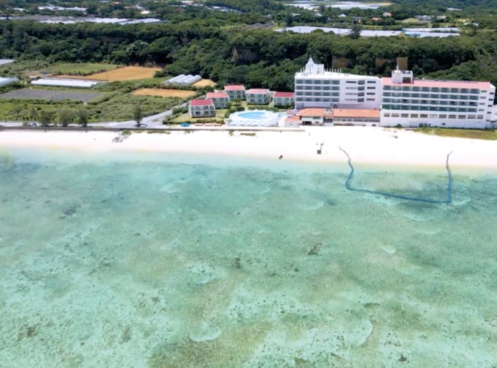 Okirip ウッパマビーチ  top view