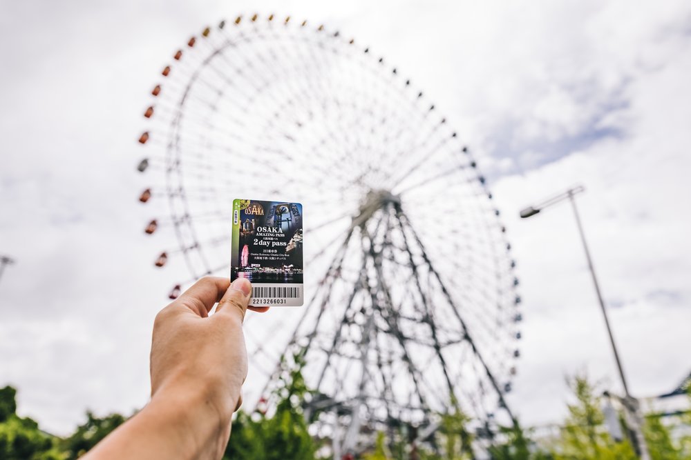osaka japan travel itinerary tempozan ferris wheel