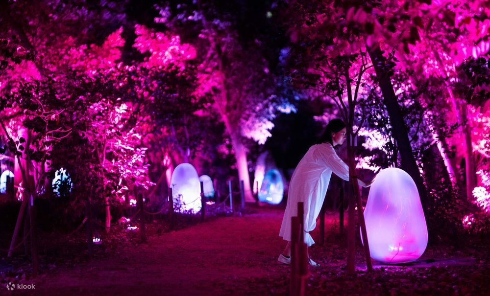 teamlab botanical garden osaka
