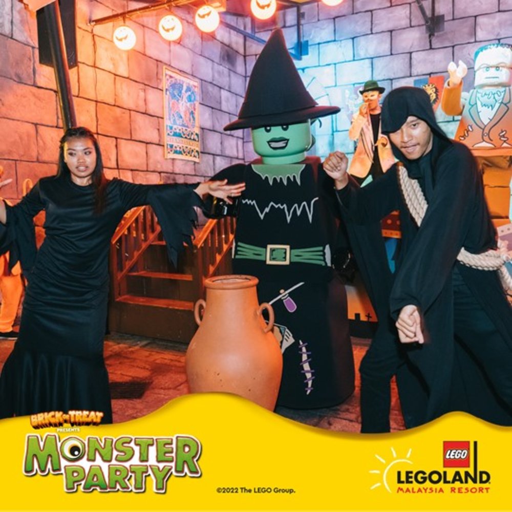 Brick-or-Treat Monster Party at LEGOLAND Malaysia halloween event 2022