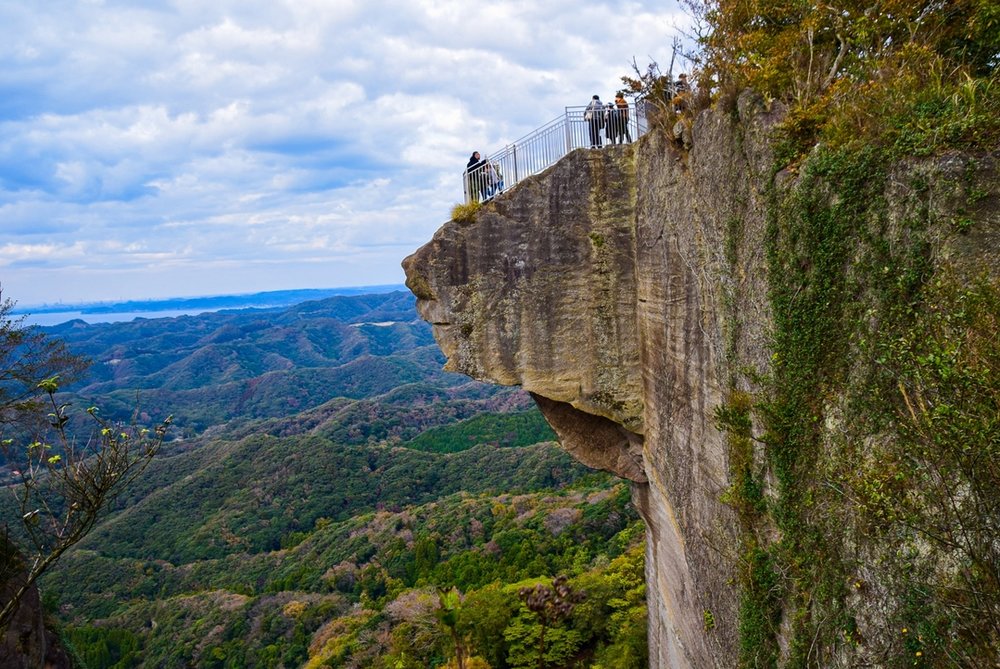 鋸山 Kanagawa Mount Nokogiri Jigoku Nozoki