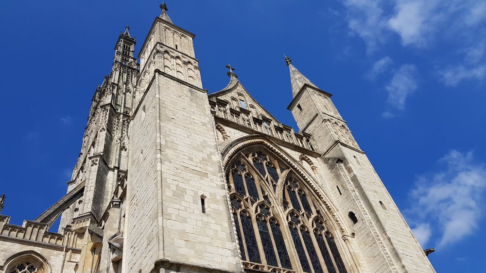 Exterior of a chapel in Gloucestershire, Cotswolds