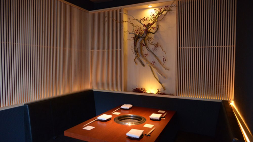 Black couch and chopsticks