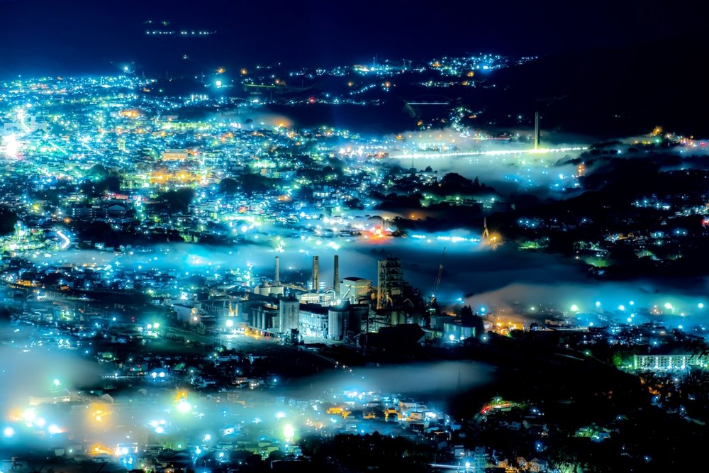 美の山公園 雲海