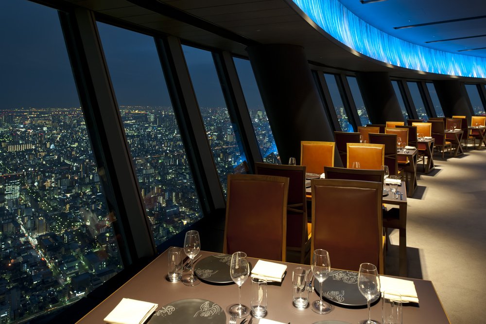 東京スカイツリー tokyo skytree sky restaurant