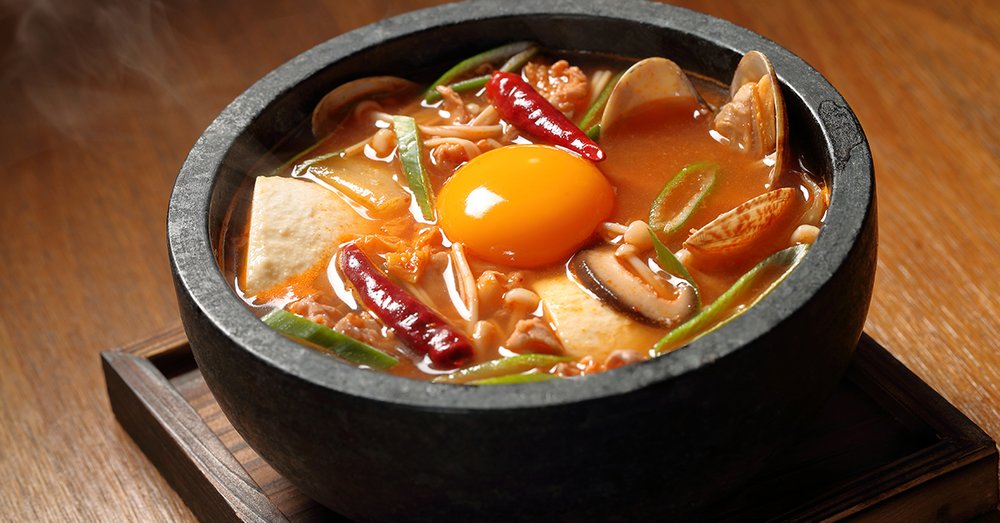 Sundubu Jjigae - Súp Đậu Phụ Cay Hàn Quốc