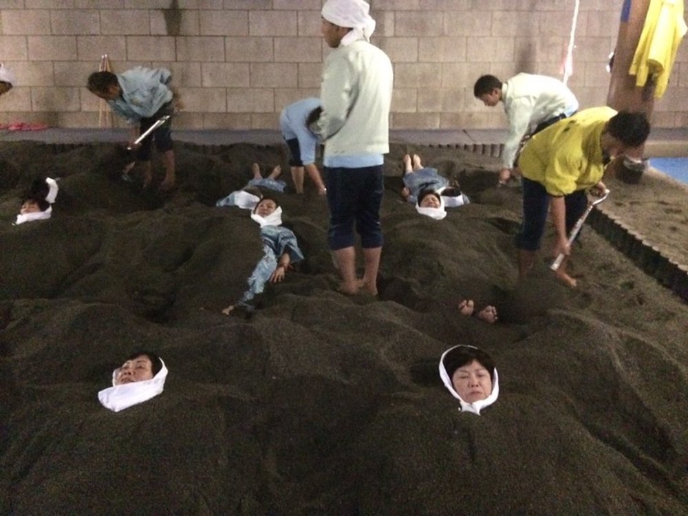 日本溫泉名所鹿兒島指宿溫泉