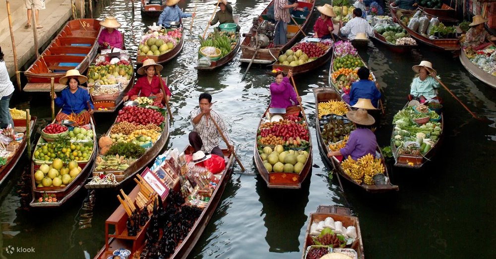 Tour Khám Phá Các Chợ Nổi Bangkok Cả Ngày