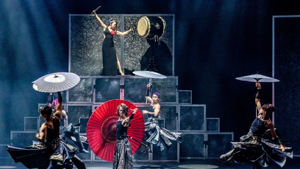 Prepare to be seriously impressed by wadaiko drumming, acrobatics, dance, and visual effects