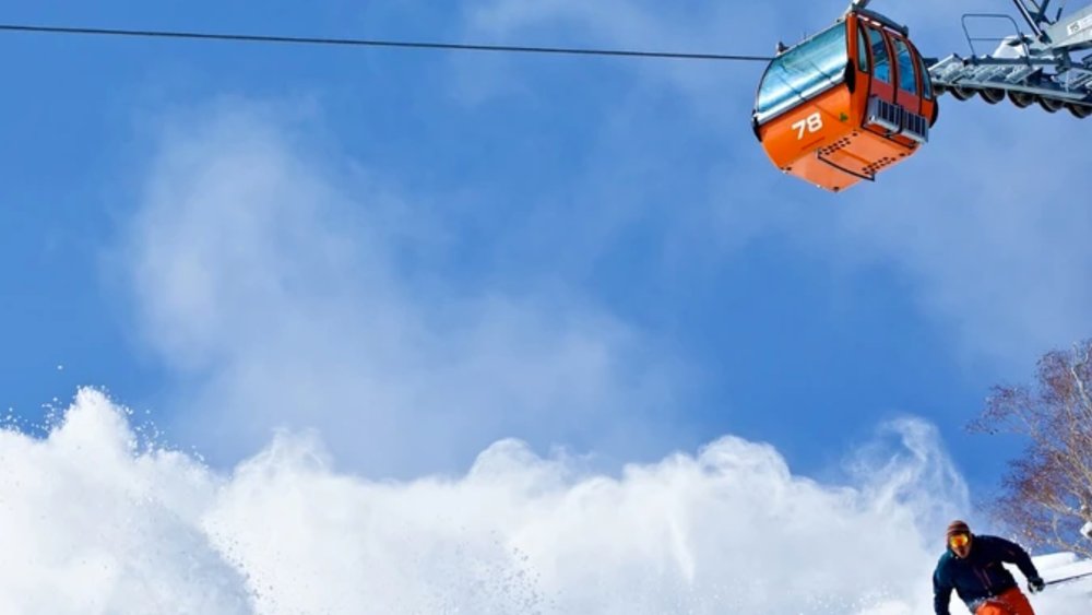 Wind down with a relaxing gondola ride after sledging the snow.