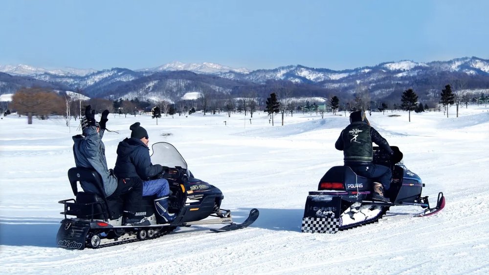 Experience different winter activities in Bibai Snow Land