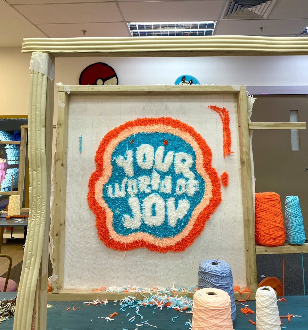 goodtimes diy studio mytown paradigm mall tufting affordable best workshop studio kl 