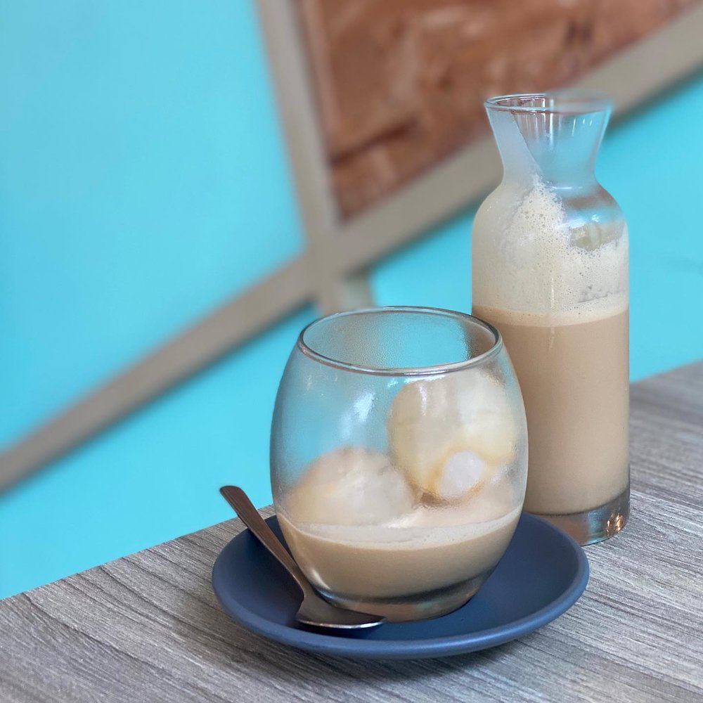 Blue wall background