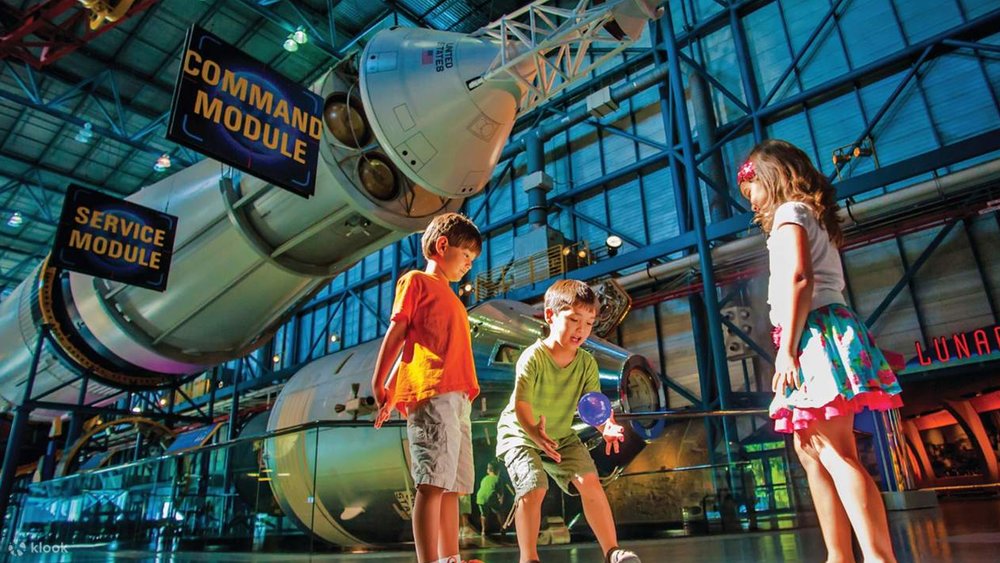 Kids at the Kennedy Space Center