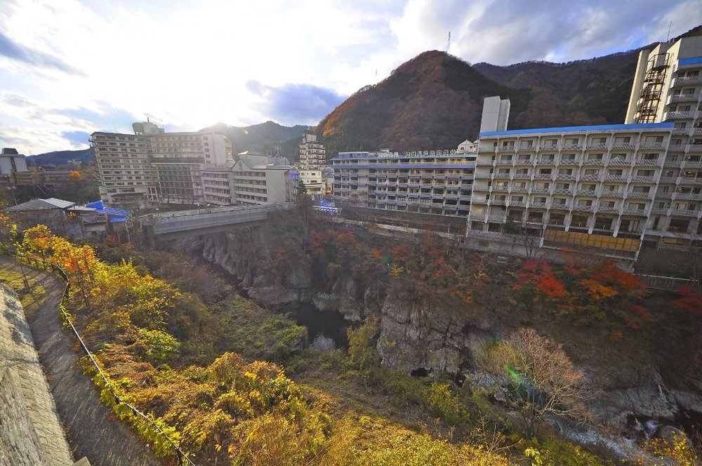 鬼怒川温泉 鬼怒川渓谷