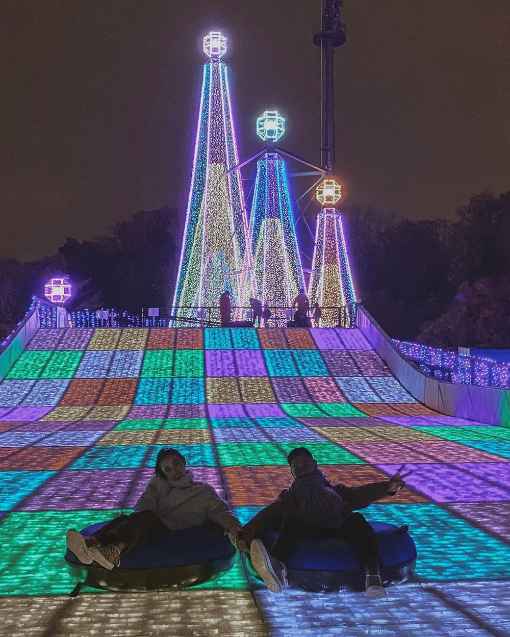 Yomiuri Land aesthetic theme park in Japan