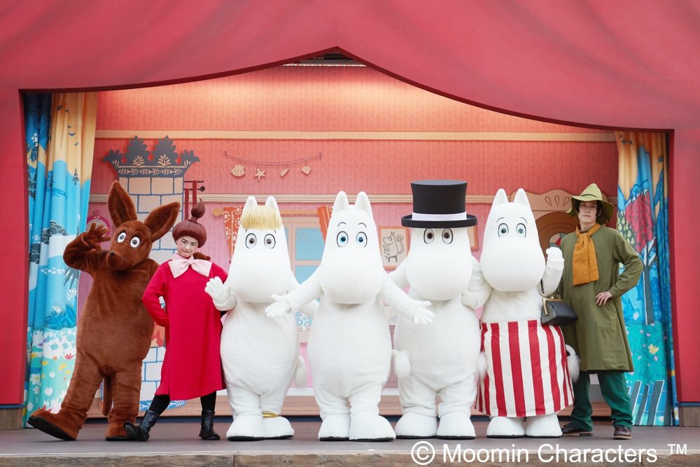Moominvalley Park moomin theme park in Japan