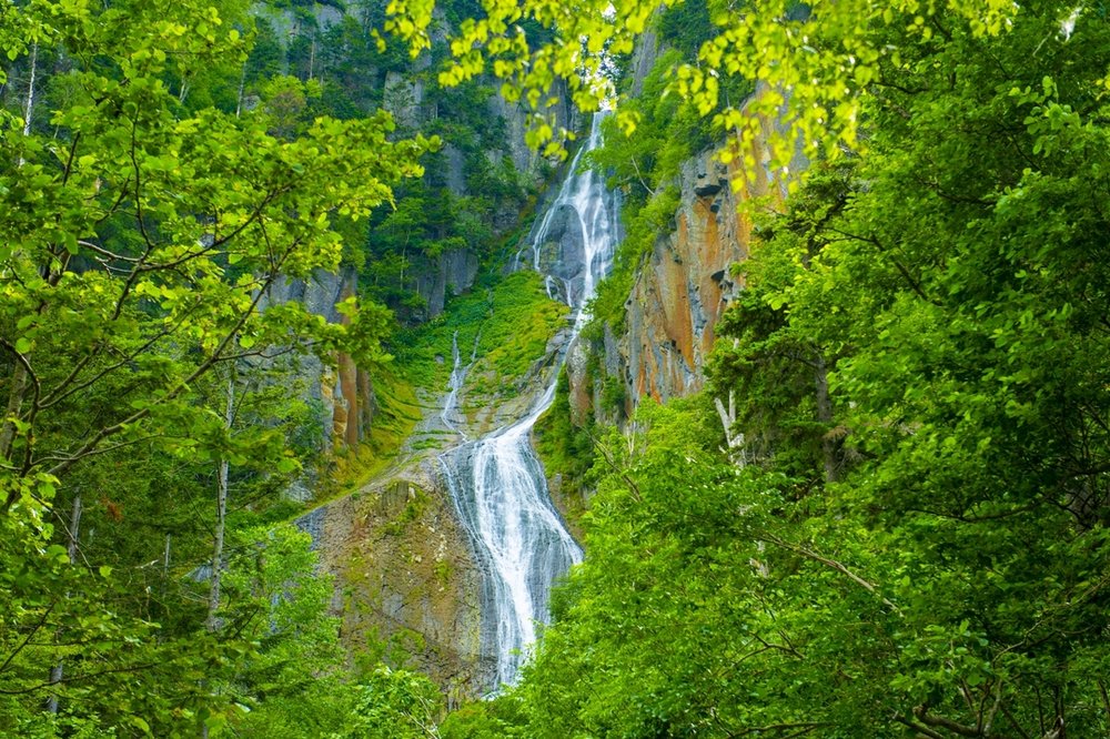 層雲峡 銀河の滝・流星の滝