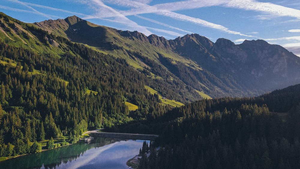scenic view of Gstaad