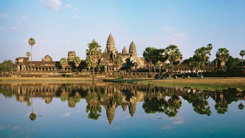 the Angkor Wat