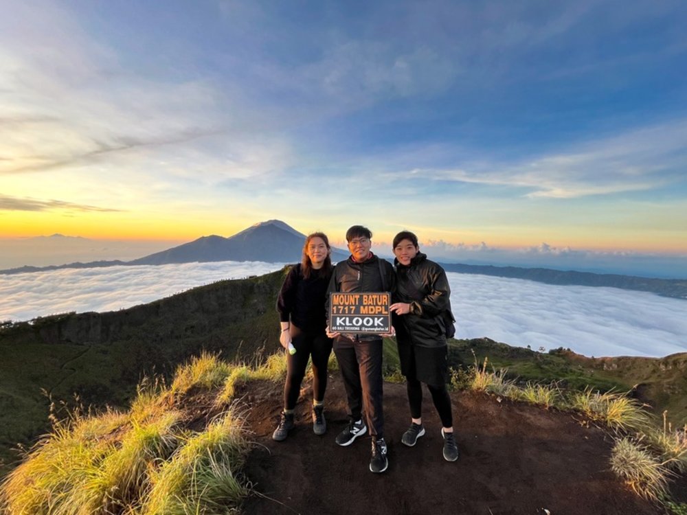 峇里島巴杜爾火山日出健行