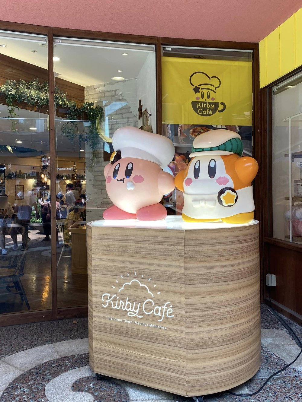Facade of Kirby Cafe