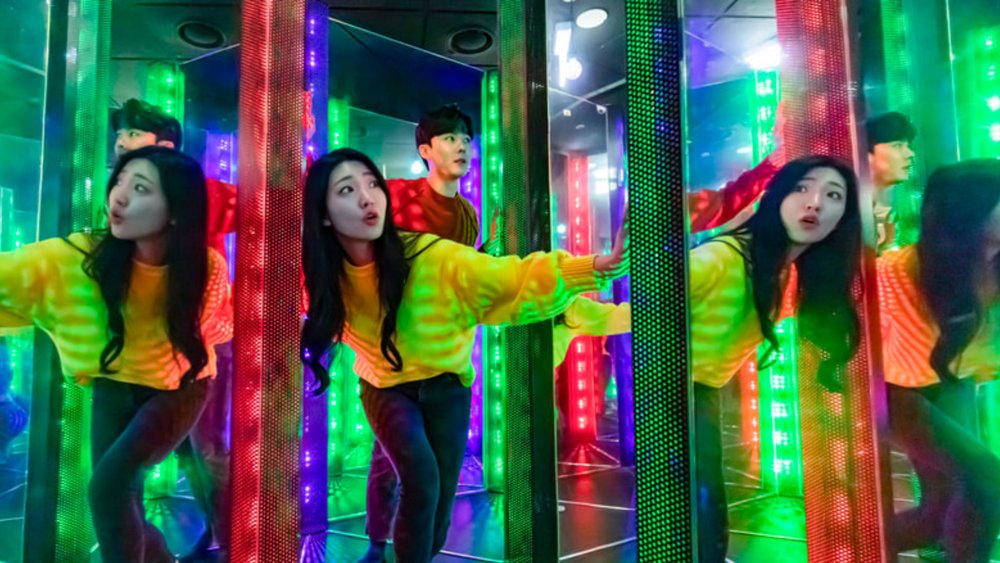 a couple enjoying the Alive Museum