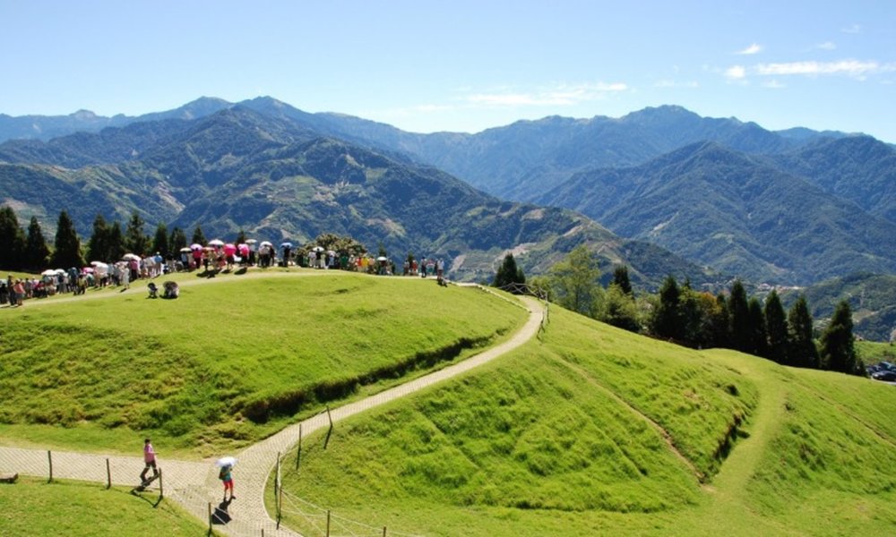 Green hills and moutains