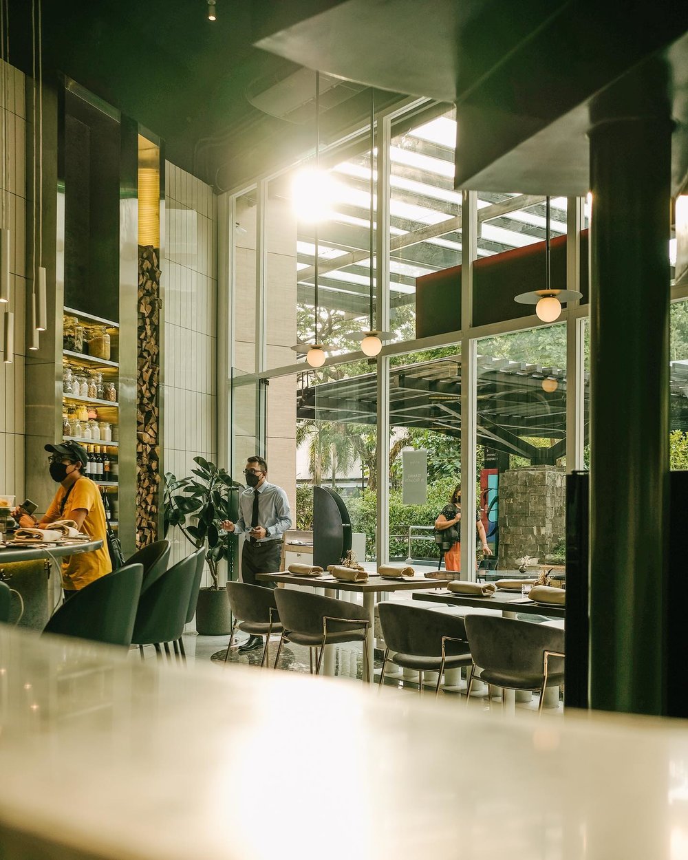 Ember restaurant interior