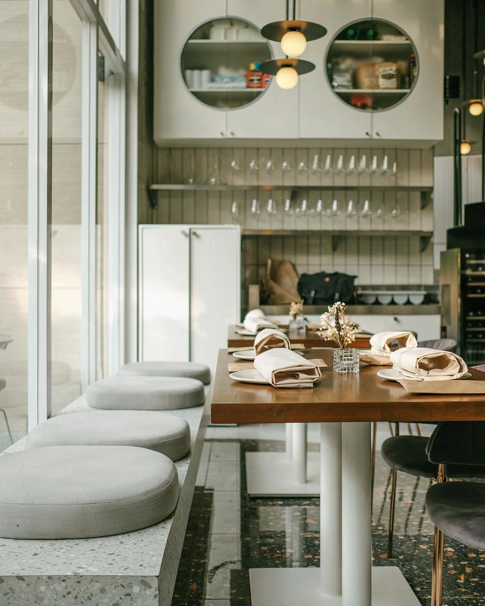 Dining area in Ember