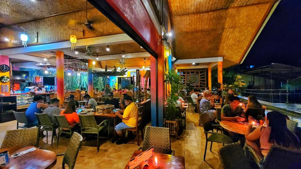 Dining area of Artcafe Restaurant