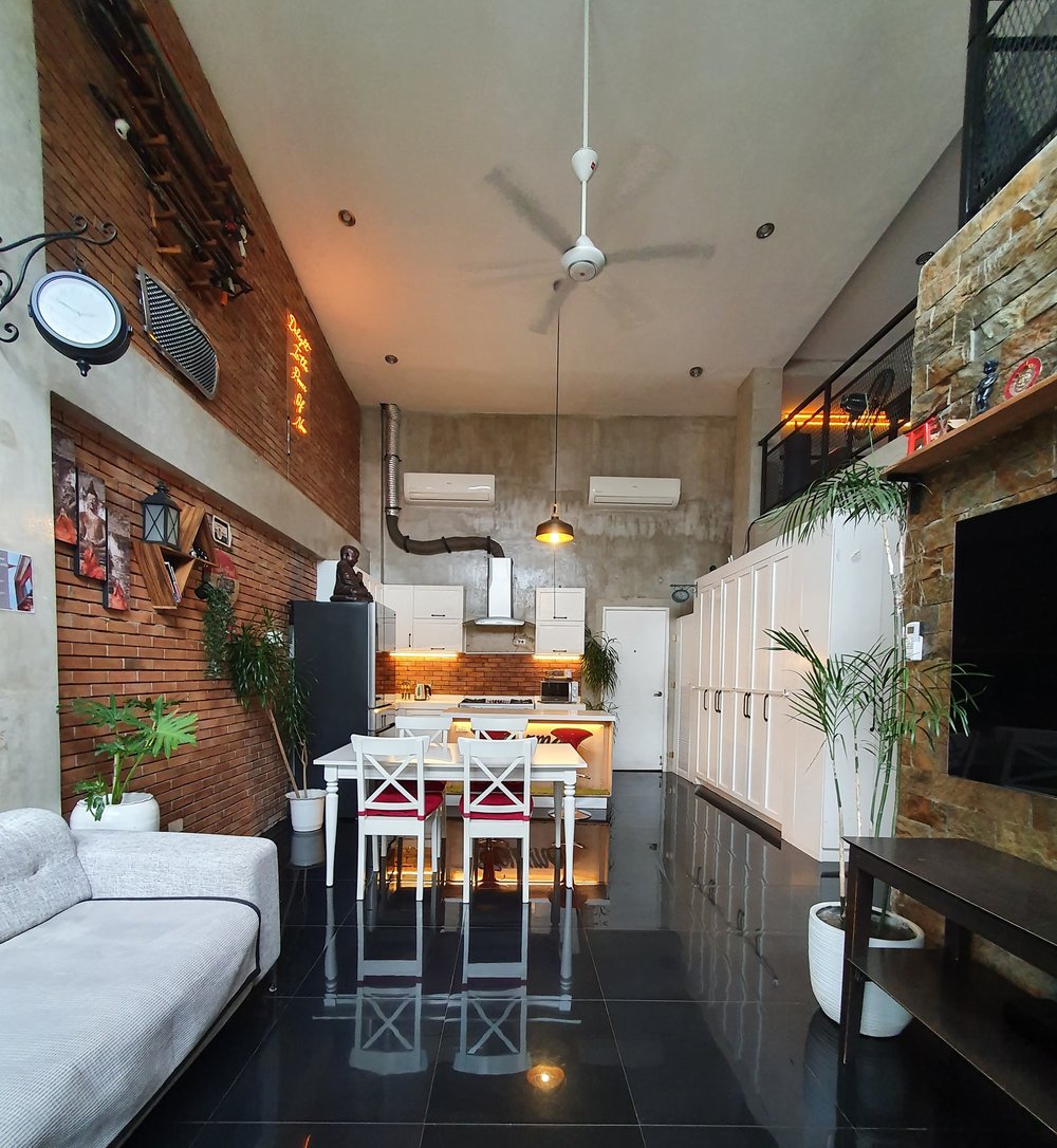 Kitchen and sala area