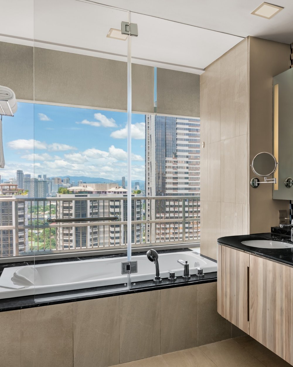 Bath room in Ascott Makati