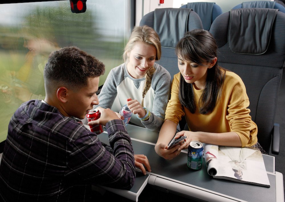 歐洲之星車廂圖片