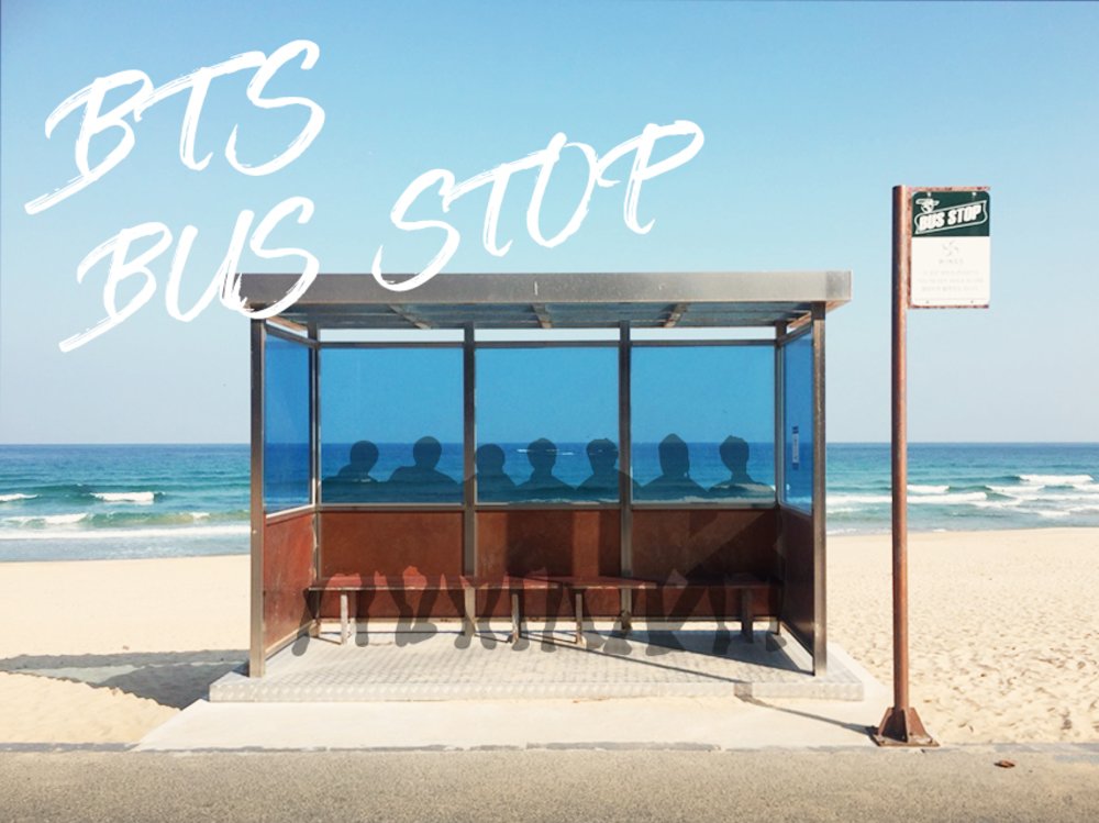 gangwon bts bus stop gangneung