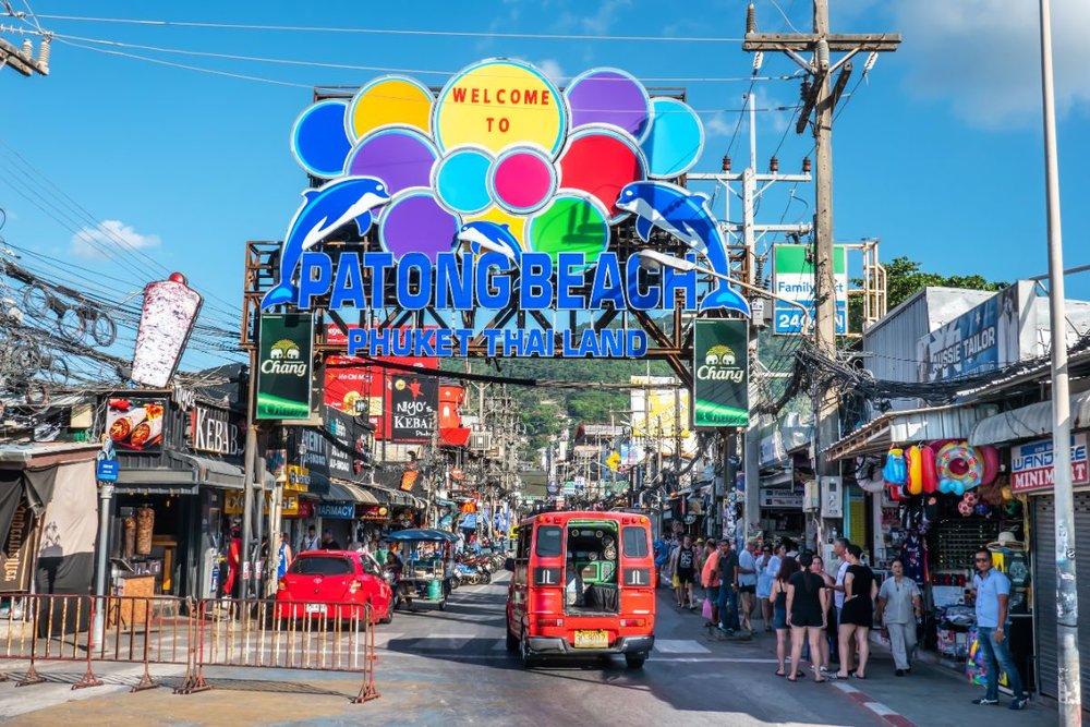 patong walking street phuket